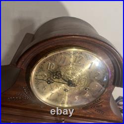 Vtg RARE Sligh German Mantle Chime Clock Model 0503-1-AN REPLACED Movement NICE