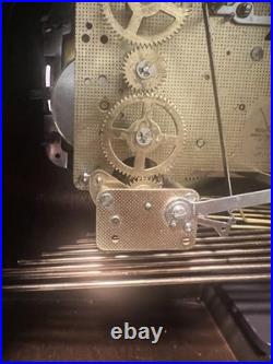 Vtg RARE Sligh German Mantle Chime Clock Model 0503-1-AN REPLACED Movement NICE