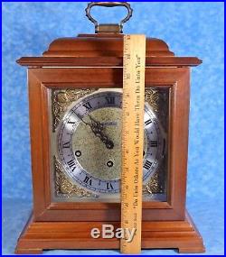 Vtg. Seth Thomas LEGACY Bracket Mantel Clock- German Westminster Chimes- Works