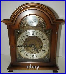 W. Haid Quarter Hour Westminster Chime Bracket Clock made in Germany 8-dayNice