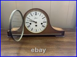 W. Haid Westminster 1974 Chime Mantel Clock With Keys
