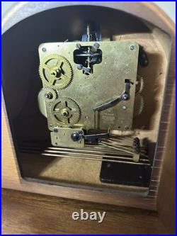 W. Haid Westminster 1974 Chime Mantel Clock With Keys