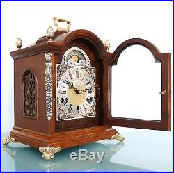 WARMINK CLOCK TRIPLE CHIME Mantel MOONPHASE Germany Westminster Vintage SERVICED