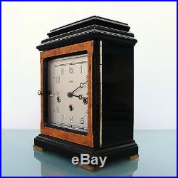WARMINK HERMLE Clock HIGH GLOSS Holland/Germany Westminster Chime Vintage Mantel