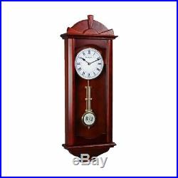 WILLIAM WIDDOP Wooden Pendulum Clock Westminster Chime h 71