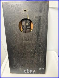 WORKING CHIME Alaron Oak Wood Wall Pendulum Clock Westminster Quartz