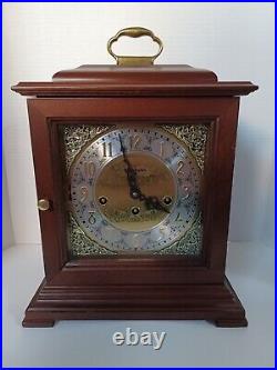 WORKING HERMLE MOVEMENT BALDWIN MANTEL CLOCK WESTMINSTER CHIME #M210 MAH With KEY