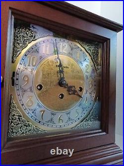 WORKING HERMLE MOVEMENT BALDWIN MANTEL CLOCK WESTMINSTER CHIME #M210 MAH With KEY