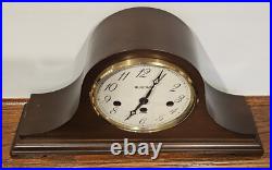WORKS GREAT! Bulova B1814 Dorchester 8 Day Westminster Chime Clock 340-020A