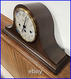 WORKS GREAT! Bulova B1814 Dorchester 8 Day Westminster Chime Clock 340-020A