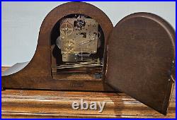 WORKS GREAT! Bulova B1814 Dorchester 8 Day Westminster Chime Clock 340-020A