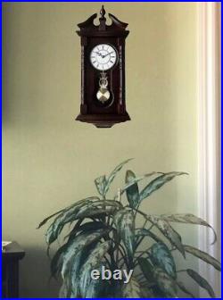 Wall Clocks Grandfather Wood Wall Clock with Chime. Pendulum Wood Traditiona