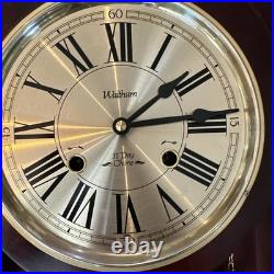 Waltham 31 Day Chime Wall Clock Cherry Wood Case(KEY WOUND)