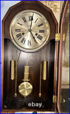 Waltham 31-Day Mechanical Pendulum Chimes, Tick and Comes with Original Instruct