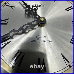 Waltham Quartz Pendulum Chiming Wall Clock