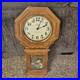 Waltham Regulator Wall Clock Westminster Chime withPendulum 28 C Battery Operated