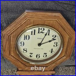 Waltham Regulator Wall Clock Westminster Chime withPendulum 28 C Battery Operated