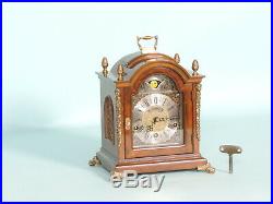 Warmink 8 day Westminster, Whittington, St. Michael, Moonphase, 8 Bars, Bracket Clock