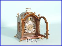 Warmink 8 day Westminster, Whittington, St. Michael, Moonphase, 8 Bars, Bracket Clock