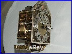 Warmink 8 day Westminster, Whittington, St. Michael, Moonphase, 8 Bars, Bracket Clock