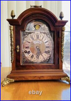 Warmink Clock Moonphase Dial 3 Melodies incl. Westminster Vintage Mantel Clock