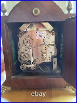 Warmink Clock Moonphase Dial 3 Melodies incl. Westminster Vintage Mantel Clock