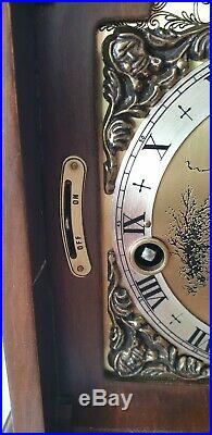 Warmink Mantel Clock Westminster Quarter Chime Moonphase 8 Day Silent Option