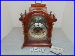 Warmink Walnut Westminster Chime Table Or Bracket Clock