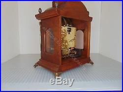 Warmink Walnut Westminster Chime Table Or Bracket Clock