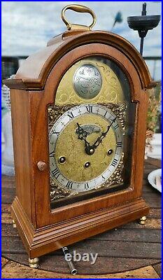 Warmink Westminster Clock Vintage Dutch 8 Day Quarter Chime On Silent Option
