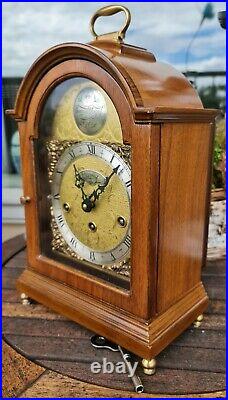 Warmink Westminster Clock Vintage Dutch 8 Day Quarter Chime On Silent Option