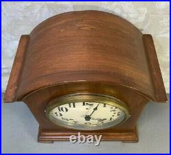 Waterbury Mantel Clock with Westminster Chimes Runs Strikes & Chimes