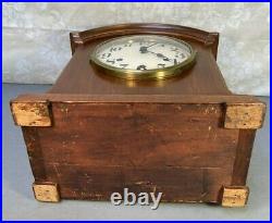 Waterbury Mantel Clock with Westminster Chimes Runs Strikes & Chimes