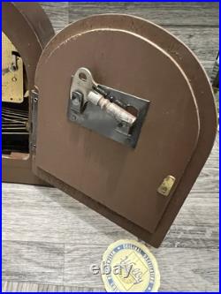 Welby 340-020 Clock Westminster Chime 8 x 18 x 5 with key Nice