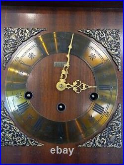 Welby Elgin Westminster 8 Day Chime Clock 2 Jewel Germany 350-650 parts/restore