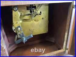 Welby Elgin Westminster 8 Day Chime Clock 2 Jewel Germany 350-650 parts/restore