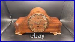 Welby German Westminster Mantel Clock 3-Train Mechanical Cleaned & Oiled Welby German Westminster Mantel Clock 3-Train Mechanical Cleaned & Oiled