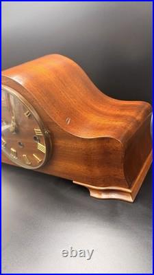 Welby German Westminster Mantel Clock 3-Train Mechanical Cleaned & Oiled