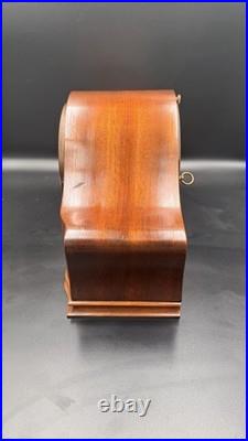 Welby German Westminster Mantel Clock 3-Train Mechanical Cleaned & Oiled Welby German Westminster Mantel Clock 3-Train Mechanical Cleaned & Oiled