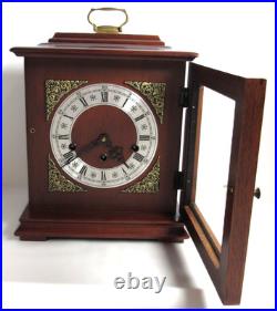 Welby Quarter Hour Westminster Chime Bracket Clock 8-Day, Key-wind