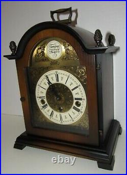 Welby Quarter Hour Westminster Chime Bracket Clock made in Germany 8-day