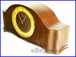 Westminster Art Deco Design Chiming Mantel Clock From Kienzle Germany