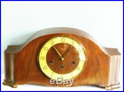 Westminster Art Deco Design Chiming Mantel Clock From Kienzle Germany