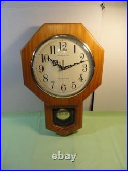 Westminster Chime Clock Ingraham Quartz Regulator