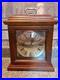 Westminster Chime Clock Shelf Mantel Quartz Roman Numeral Hourly Wood Casing Z1