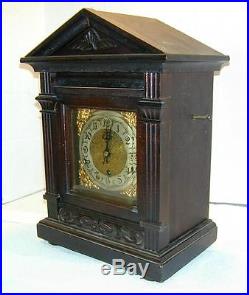 Westminster Chime Kienzle Mahogany Shelf Clock