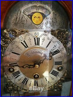 Westminster Chime Mantel Clock with Moon Dial