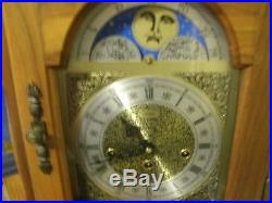 Westminster Chime Mantle Clock Moon Phase & Franz Hermle 341-020