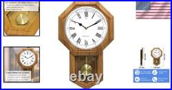 Westminster Chime Schoolhouse Wall Clock