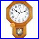 Westminster Chime Wall Clock JUSTIME Schoolhouse Wood